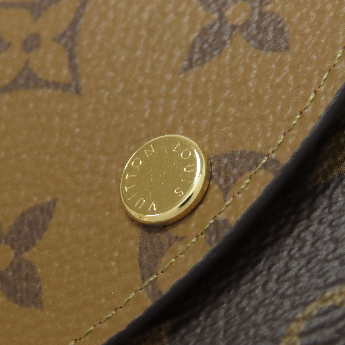 LOUIS VUITTON ルイヴィトン M82333 ポルトモネ・ロザリ コインケース モノグラムリバース レディース 中古