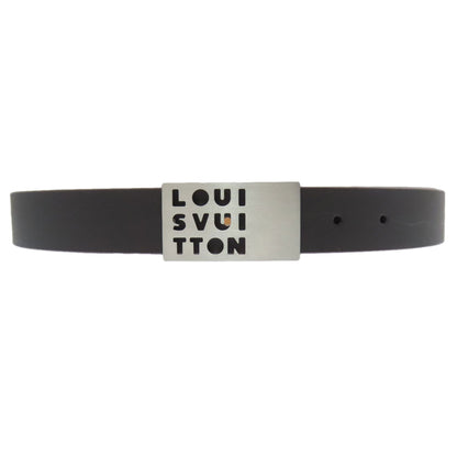 LOUIS VUITTON ルイヴィトン M6809 サンチュール LST ベルト レザー レディース 中古