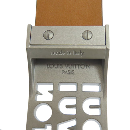 LOUIS VUITTON ルイヴィトン M6809 サンチュール LST ベルト レザー レディース 中古