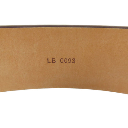 LOUIS VUITTON ルイヴィトン M6809 サンチュール LST ベルト レザー レディース 中古