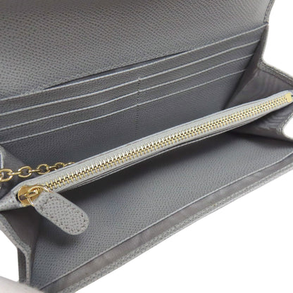 Salvatore Ferragamo サルヴァトーレフェラガモ ヴァラリボン 長財布（小銭入れあり） レザー レディース 中古