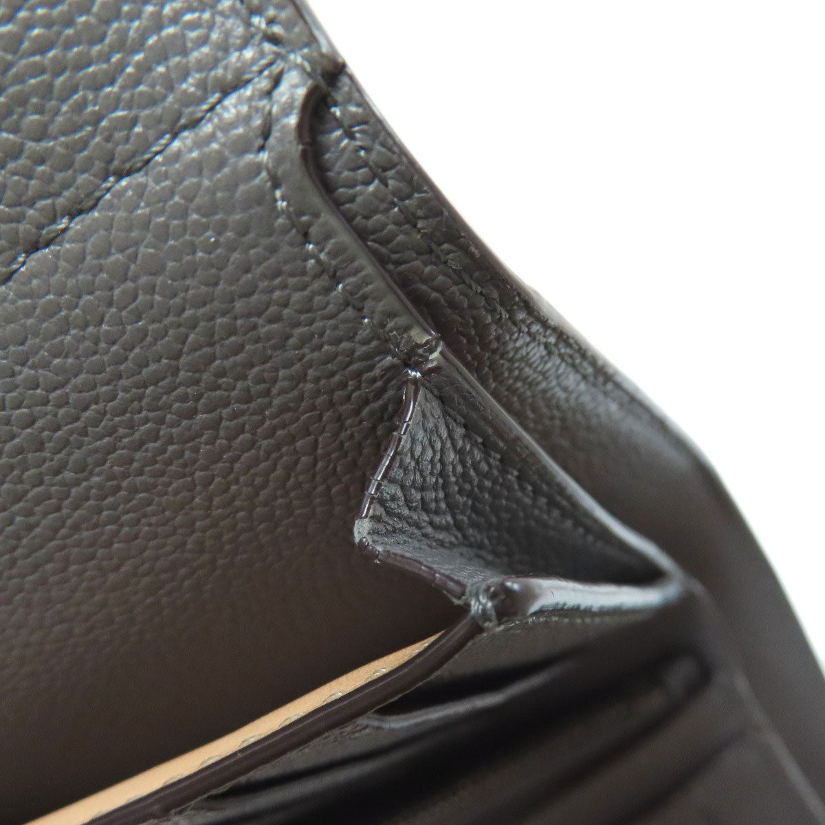 DELVAUX デルヴォー ブリヨン コンパクト ウォレット 二つ折り財布（小銭入れあり） カーフ レディース 中古
