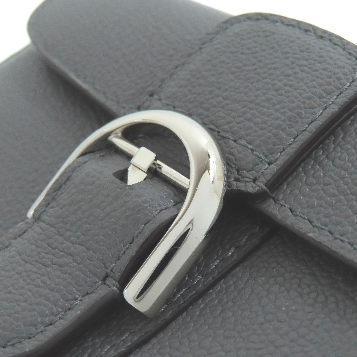 DELVAUX デルヴォー ブリヨン コンパクト ウォレット 二つ折り財布（小銭入れあり） カーフ レディース 中古