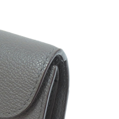 DELVAUX デルヴォー ブリヨン コンパクト ウォレット 二つ折り財布（小銭入れあり） カーフ レディース 中古