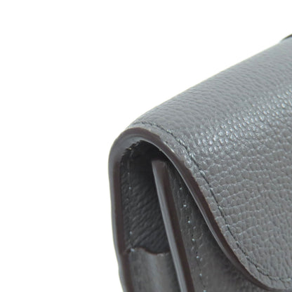 DELVAUX デルヴォー ブリヨン コンパクト ウォレット 二つ折り財布（小銭入れあり） カーフ レディース 中古