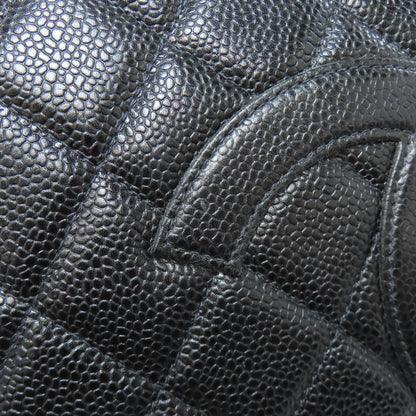 CHANEL シャネル マトラッセ ココマーク ゴールド金具 ボストンバッグ グレインド カーフスキン レディース 中古