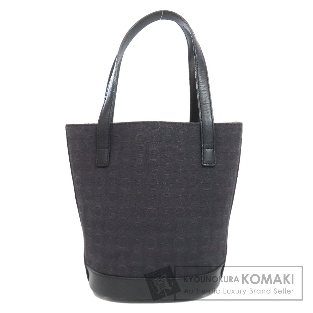 CELINE セリーヌ Cマカダム ハンドバッグ キャンバス レディース 中古