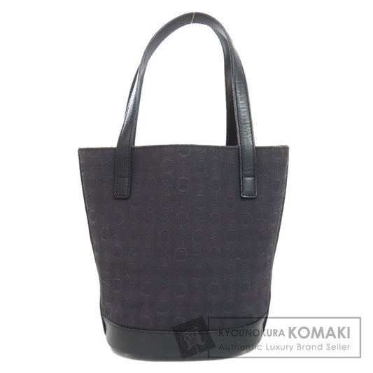 CELINE セリーヌ Cマカダム ハンドバッグ キャンバス レディース 中古