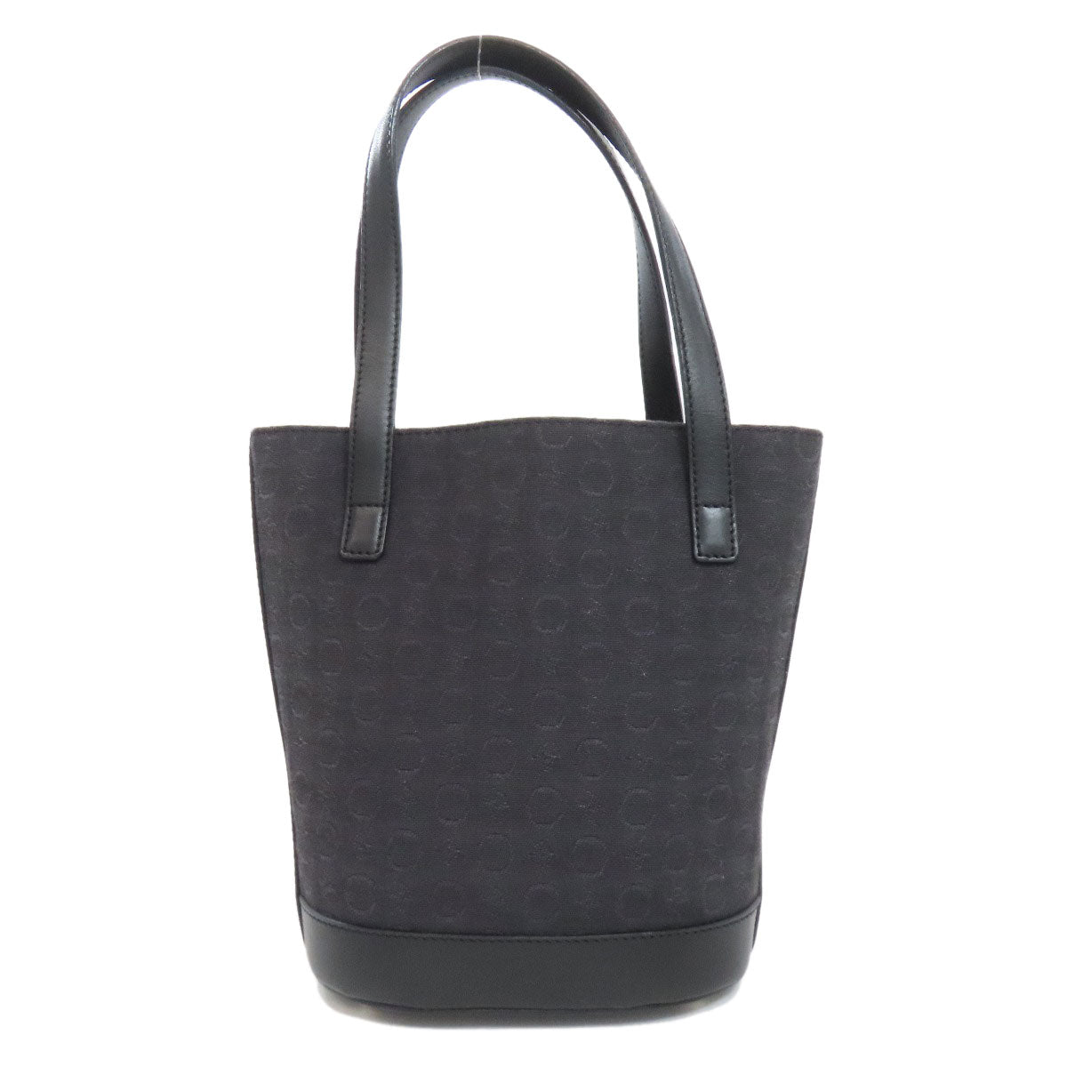 CELINE セリーヌ Cマカダム ハンドバッグ キャンバス レディース 中古