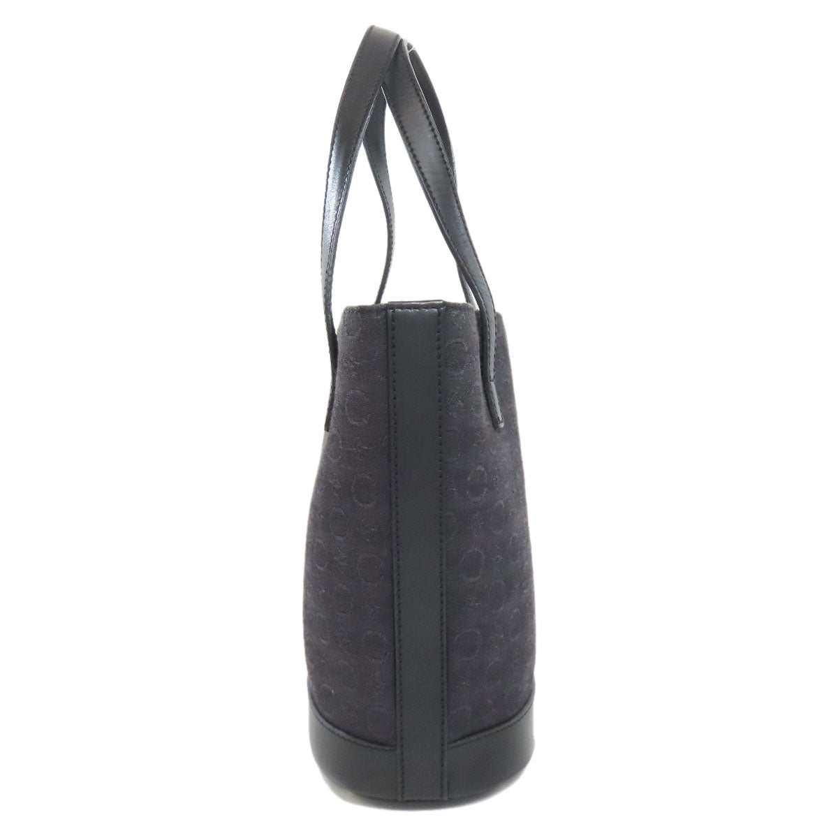 CELINE セリーヌ Cマカダム ハンドバッグ キャンバス レディース 中古