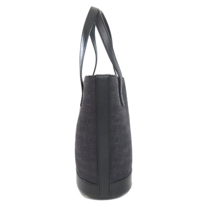 CELINE セリーヌ Cマカダム ハンドバッグ キャンバス レディース 中古