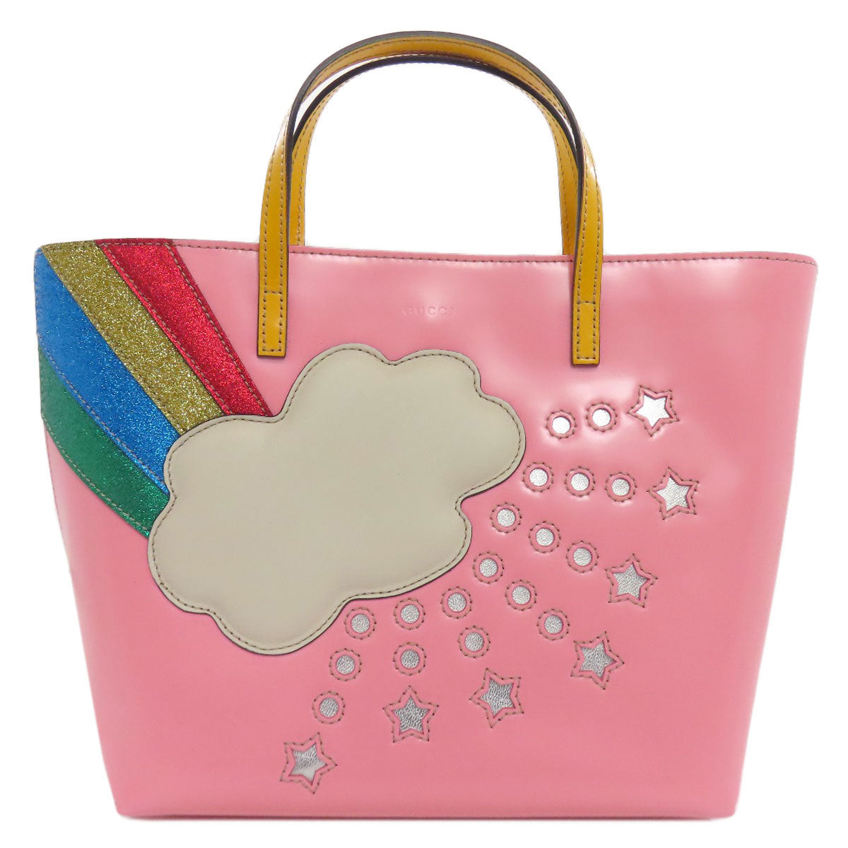 GUCCI グッチ 581877 チルドレンズ ハンドバッグ レザー レディース 中古