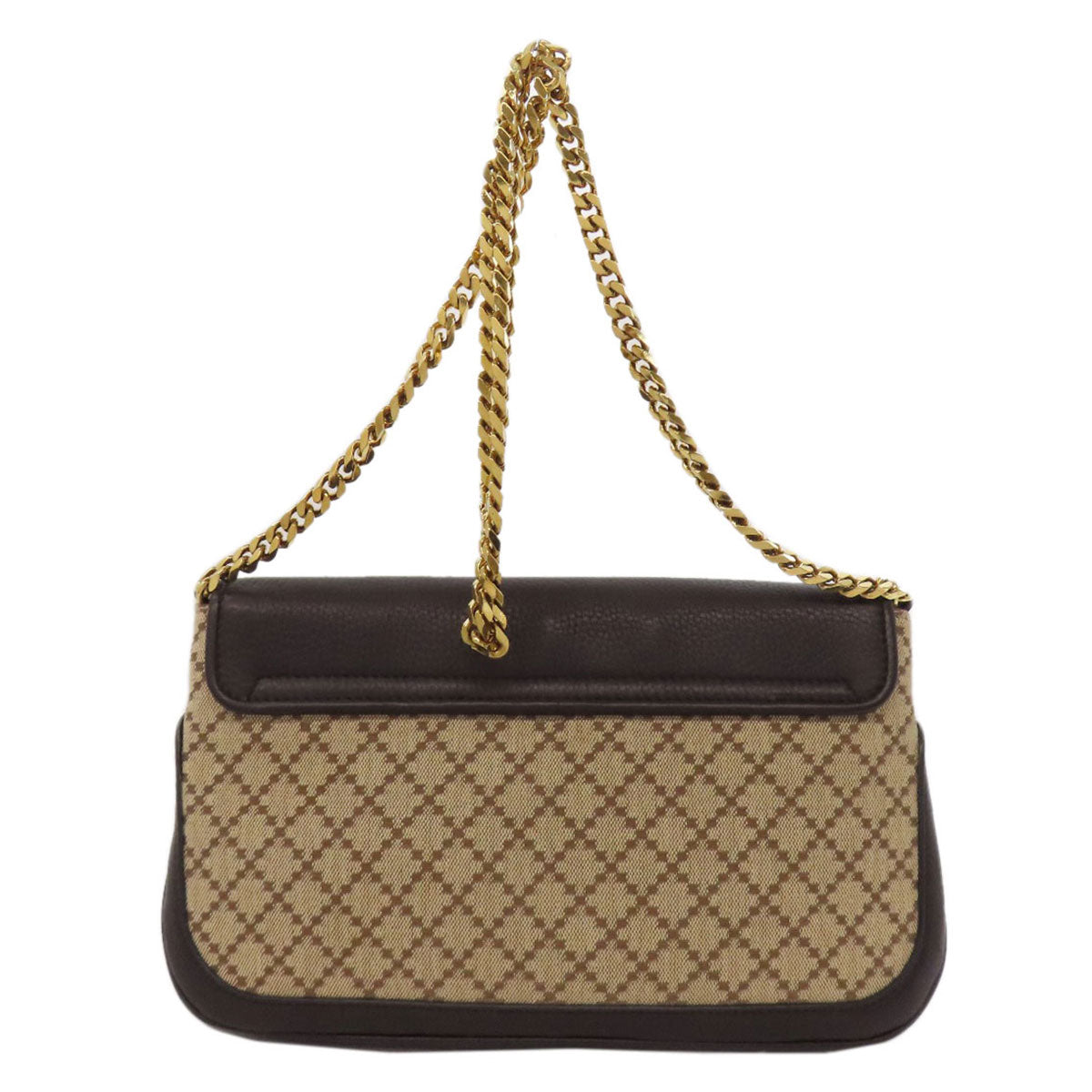 GUCCI グッチ 251820 ディアマンテ チェーンショルダー ショルダーバッグ キャンバス レディース 中古