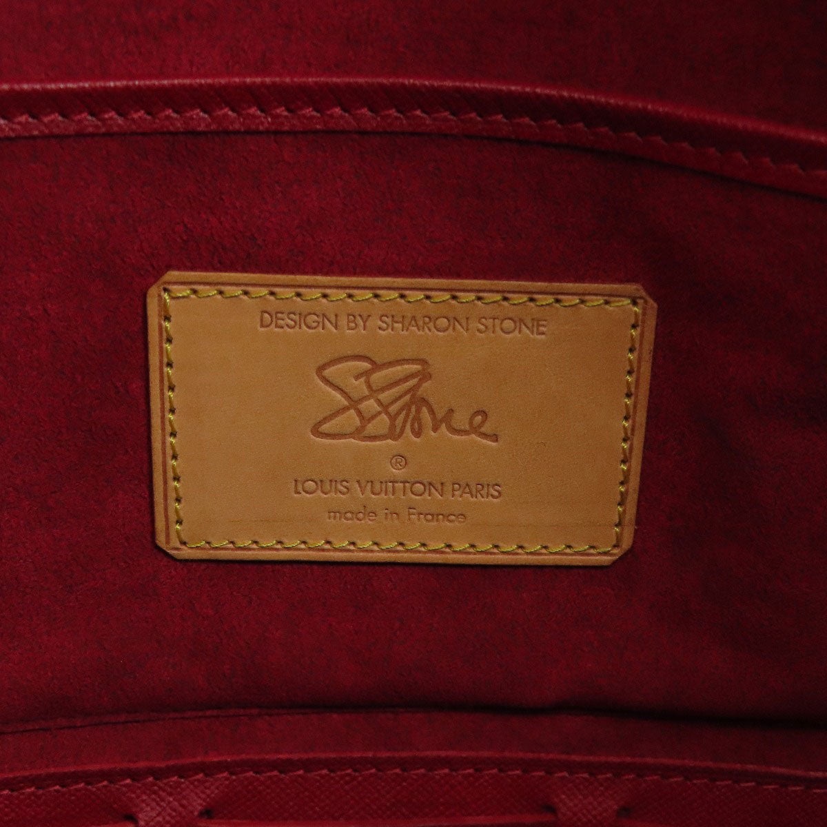 LOUIS VUITTON ルイヴィトン M47275 アムファースリー シャロンストーンコラボ トートバッグ モノグラムキャンバス レディース 中古