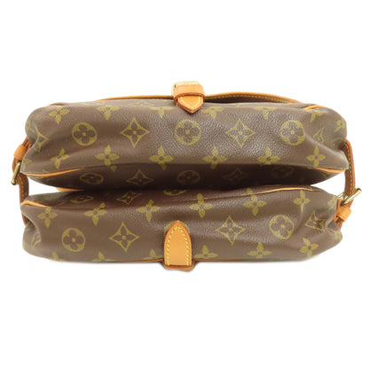 LOUIS VUITTON ルイヴィトン M42254 ソーミュールM ショルダーバッグ モノグラムキャンバス レディース 中古