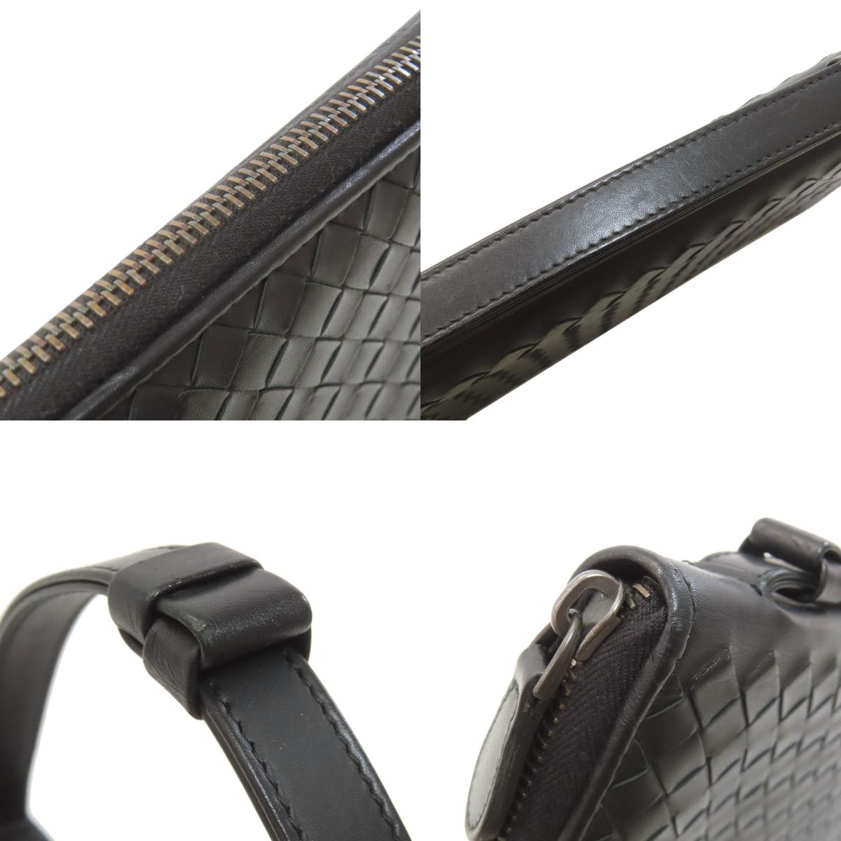 BOTTEGA VENETA ボッテガヴェネタ イントレチャート 長財布（小銭入れあり） カーフ レディース 中古