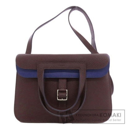 HERMES エルメス アルザンミニ シルバー金具 ショルダーバッグ トリヨン レディース 中古