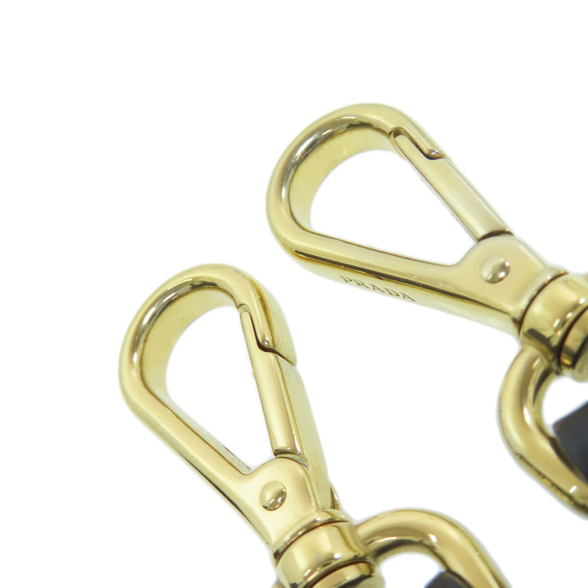 PRADA プラダ 1BB078 パンチングロゴ 2WAY ハンドバッグ カーフ レディース 中古