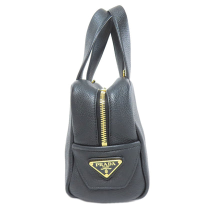 PRADA プラダ 1BB078 パンチングロゴ 2WAY ハンドバッグ カーフ レディース 中古
