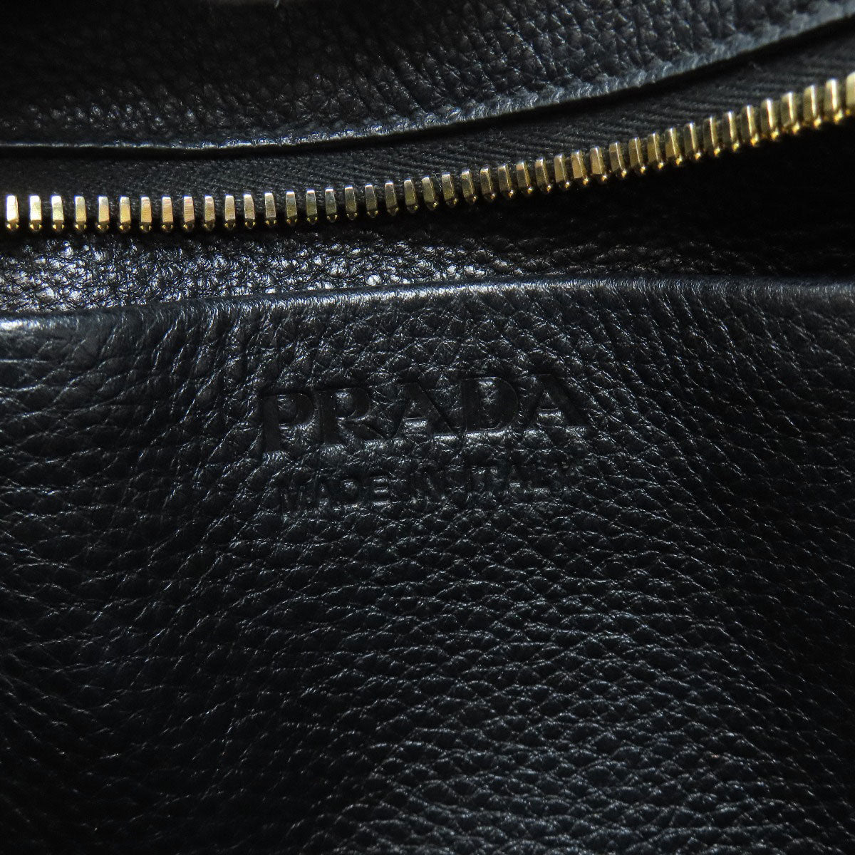 PRADA プラダ 1BB078 パンチングロゴ 2WAY ハンドバッグ カーフ レディース 中古