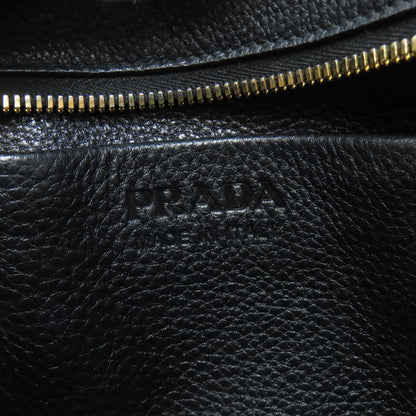 PRADA プラダ 1BB078 パンチングロゴ 2WAY ハンドバッグ カーフ レディース 中古