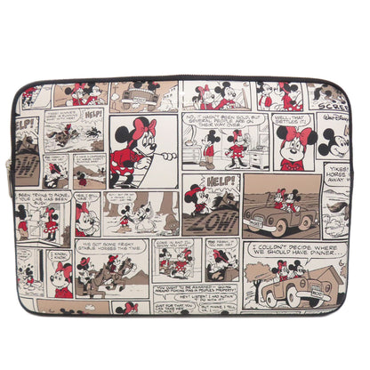 kate spade ケイトスペード PCケース ミッキーコラボ アクセサリーポーチ PVC レディース 中古