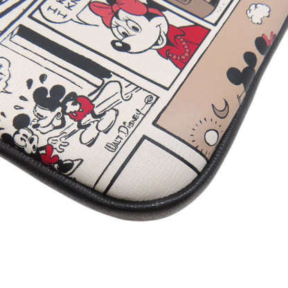 kate spade ケイトスペード PCケース ミッキーコラボ アクセサリーポーチ PVC レディース 中古