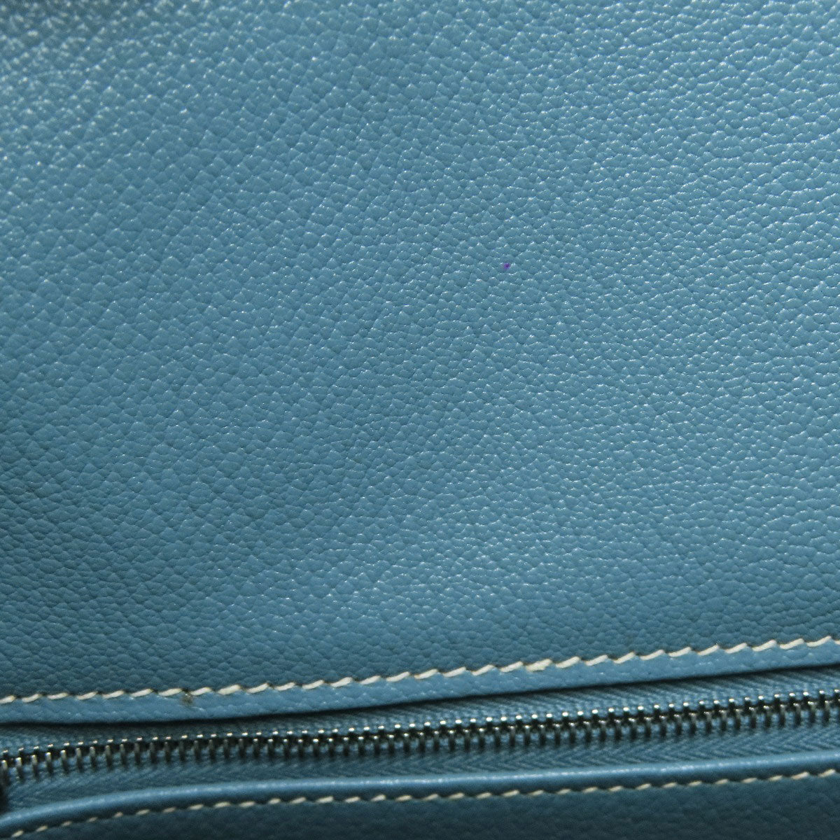 HERMES エルメス バーキン30 ブルージーン シルバー金具 ハンドバッグ トゴ レディース 中古