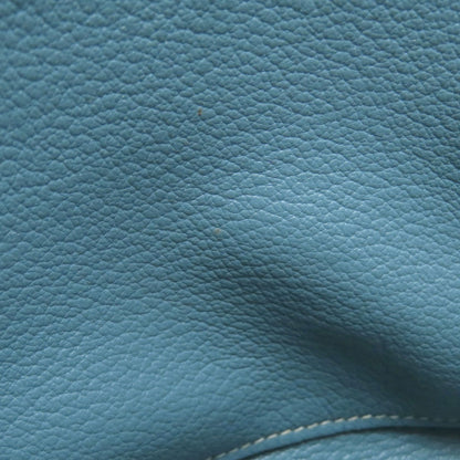 HERMES エルメス バーキン30 ブルージーン シルバー金具 ハンドバッグ トゴ レディース 中古