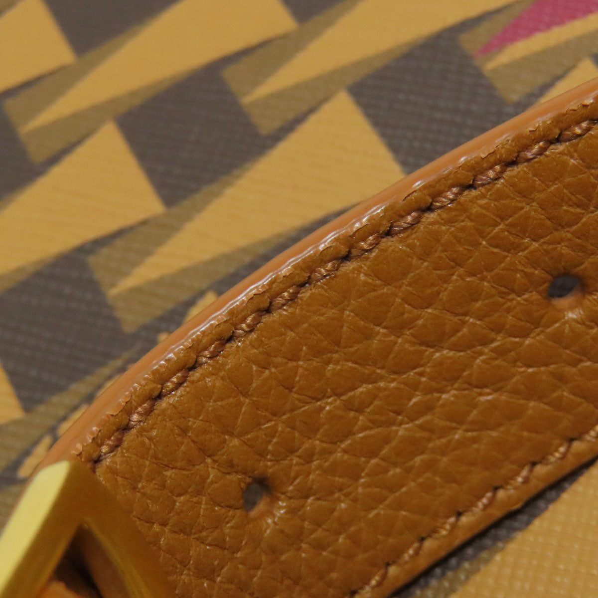 BALLY バリー 総柄 ショルダーバッグ PVC レディース 中古