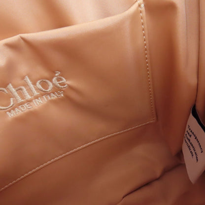 CHLOE クロエ ウッディトート 2WAY ハンドバッグ ナイロン レディース 中古