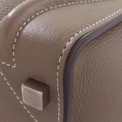 CELINE セリーヌ ラゲージマイクロ トートバッグ カーフ レディース 中古
