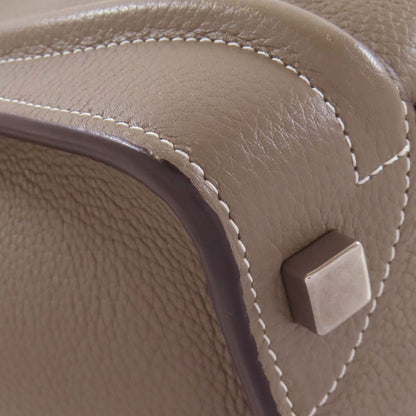 CELINE セリーヌ ラゲージマイクロ トートバッグ カーフ レディース 中古