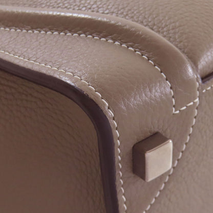 CELINE セリーヌ ラゲージマイクロ トートバッグ カーフ レディース 中古
