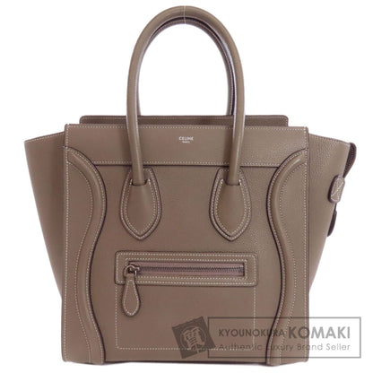 CELINE セリーヌ ラゲージマイクロ トートバッグ カーフ レディース 中古