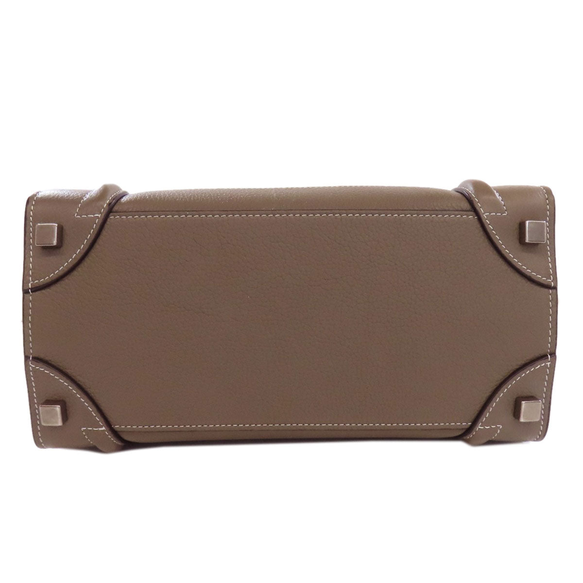 CELINE セリーヌ ラゲージマイクロ トートバッグ カーフ レディース 中古