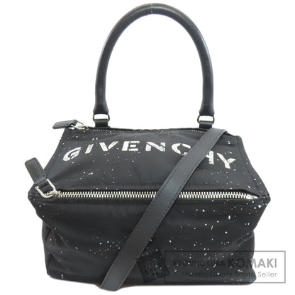 GIVENCHY ジバンシー 2WAY ハンドバッグ ナイロン レディース 中古