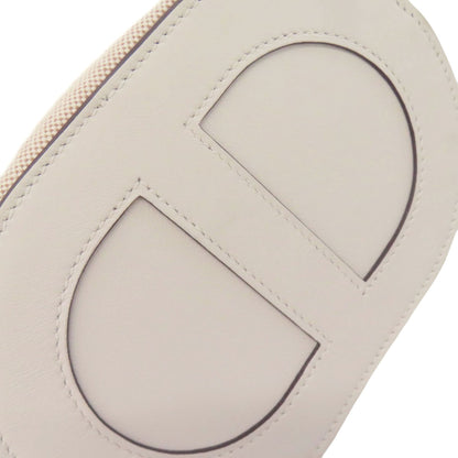 HERMES エルメス イン・ザ・ループ 18 シルバー金具 ハンドバッグ トワルアッシュ レディース 中古