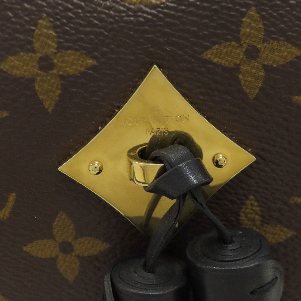 LOUIS VUITTON ルイヴィトン M43555 サントンジュ ショルダーバッグ モノグラムキャンバス レディース 中古