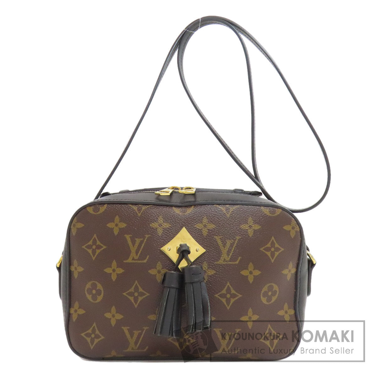 LOUIS VUITTON ルイヴィトン M43555 サントンジュ ショルダーバッグ モノグラムキャンバス レディース 中古