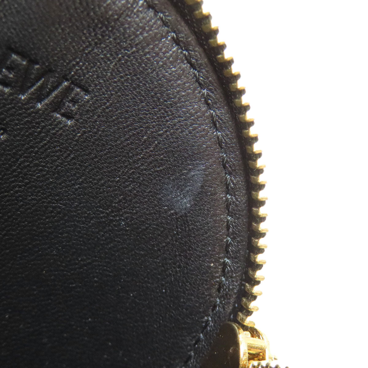 LOEWE ロエベ クッキーチャーム ポーチ アナグラム アクセサリーポーチ キャンバス レディース 中古