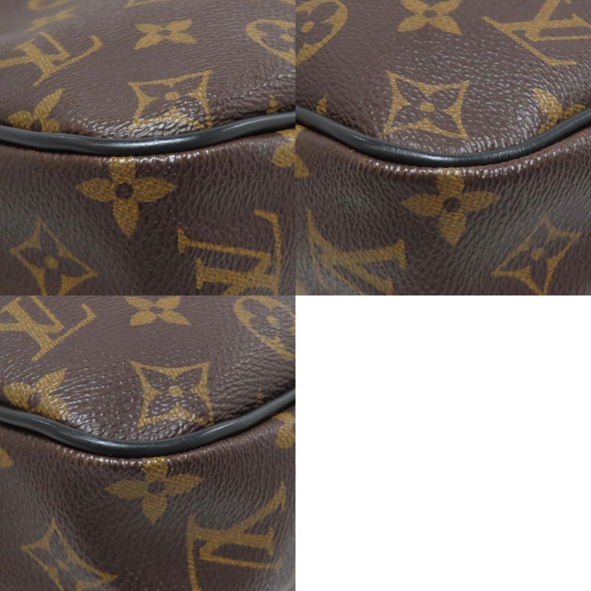 LOUIS VUITTON ルイヴィトン M52005 ポルトドキュマン ヴォワヤージュPM ビジネスバッグ モノグラムマカサー メンズ 中古