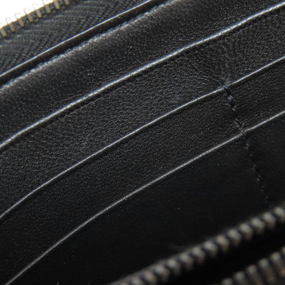 BOTTEGA VENETA ボッテガヴェネタ イントレチャート ラウンドファスナー 長財布（小銭入れあり） カーフ レディース 中古