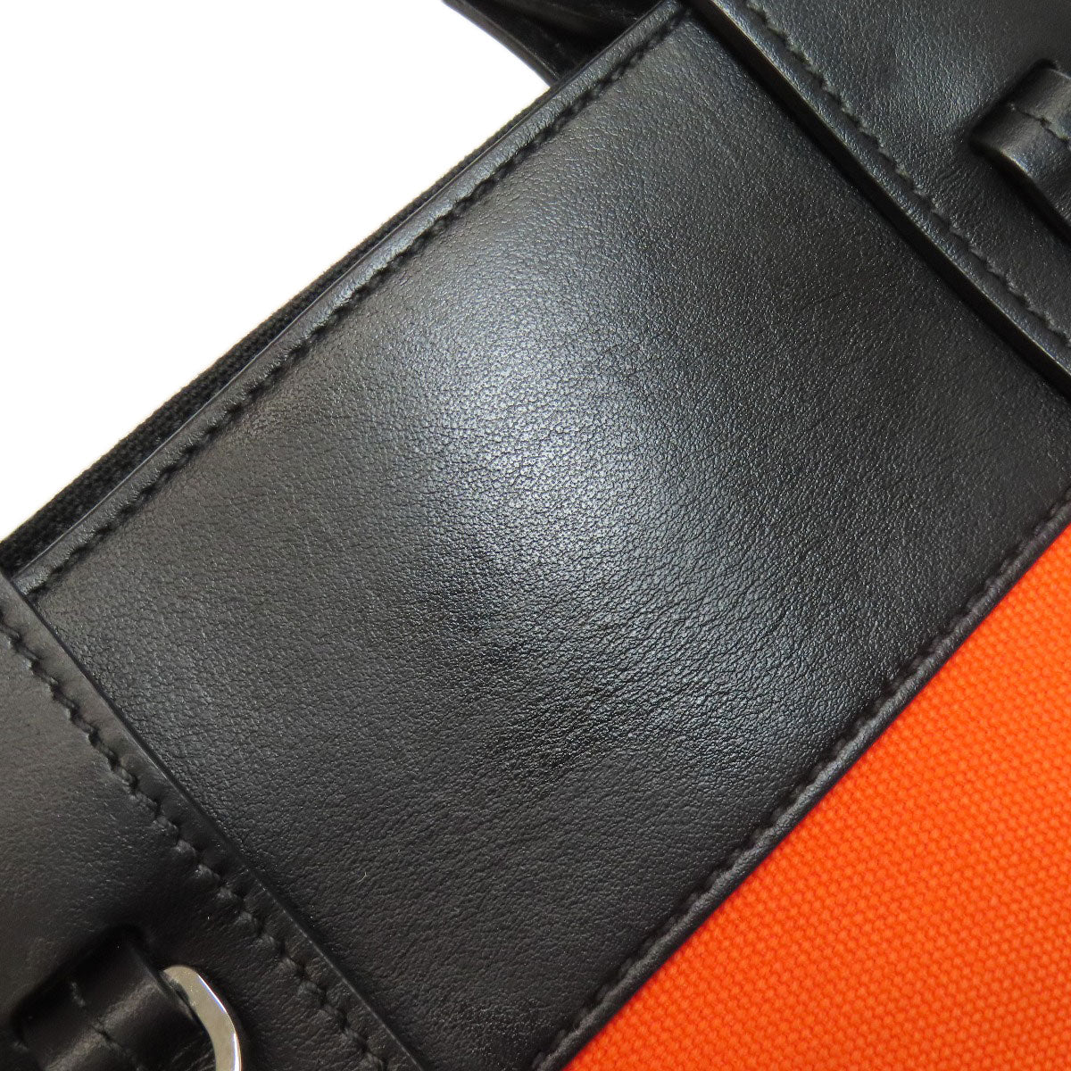 PRADA プラダ ウーヴェルチュール 2WAY ハンドバッグ キャンバス レディース 中古