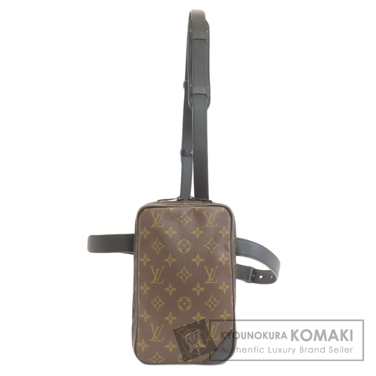 LOUIS VUITTON ルイヴィトン M44428 ユーティリティサイドバッグ ヒップバッグ・ウエストバッグ モノグラムキャンバス レディース 中古