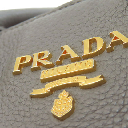 PRADA プラダ 1BG865 2WAY トートバッグ カーフ レディース 中古