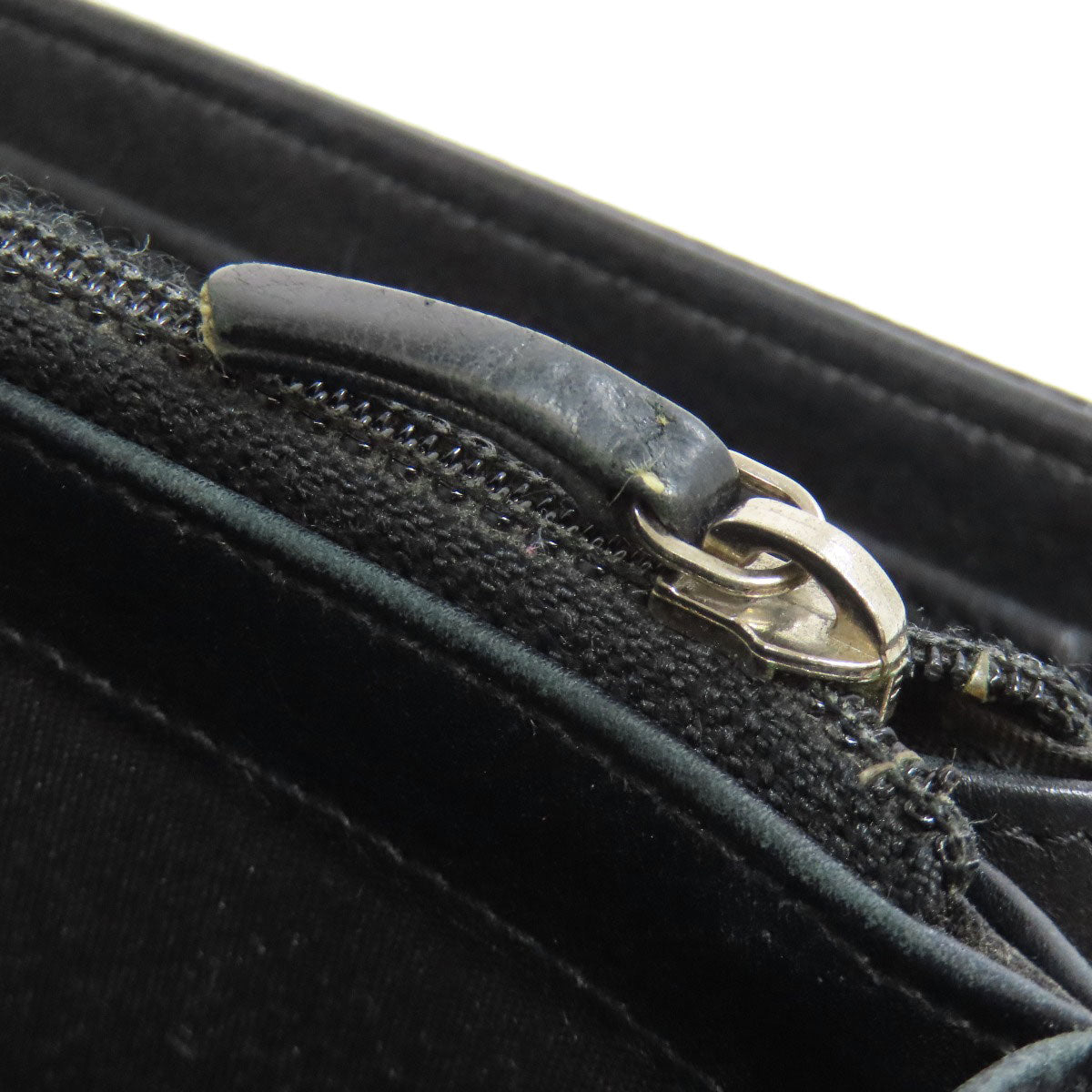 CHANEL シャネル ココマーク シルバー金具 長財布（小銭入れあり） グレインド カーフスキン レディース 中古