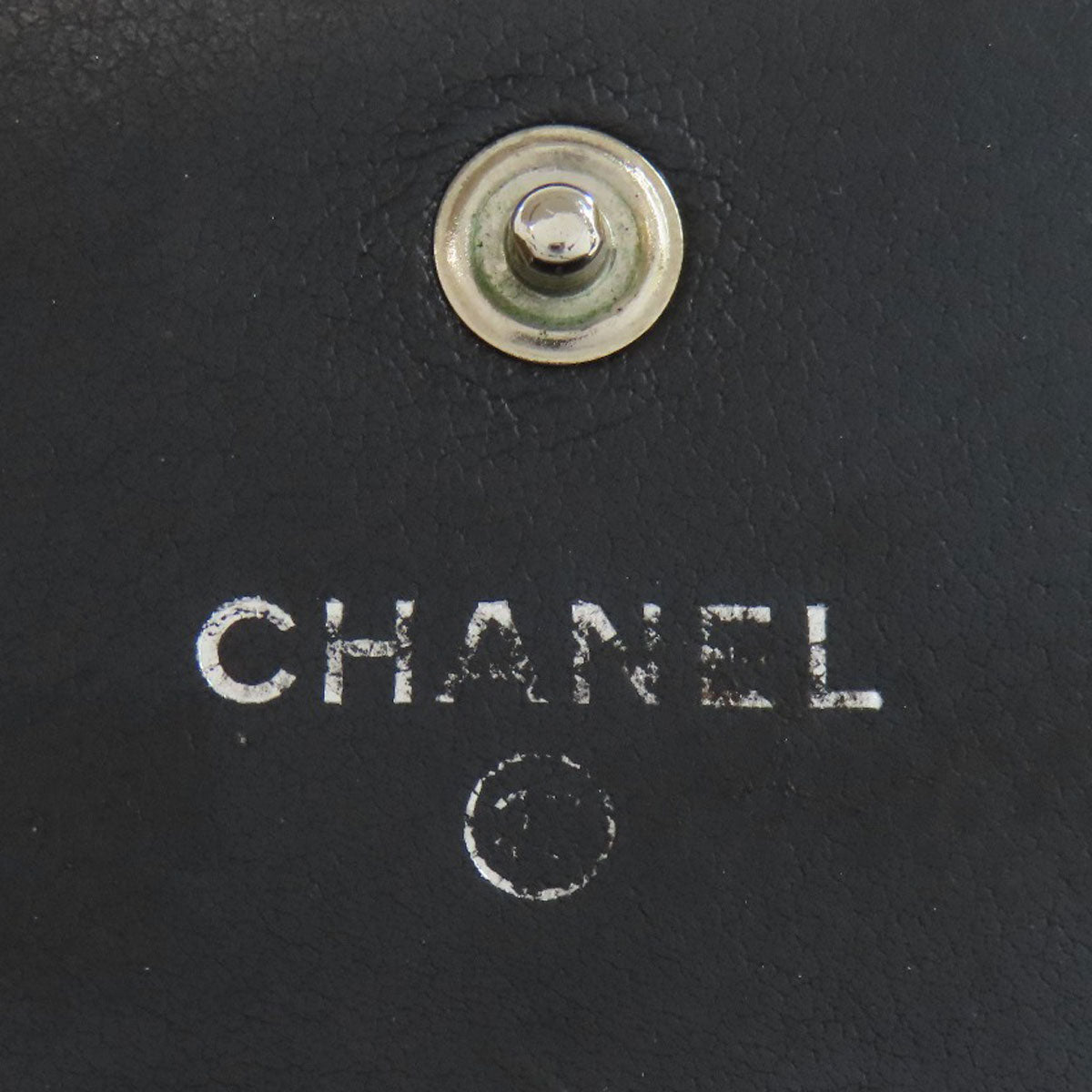 CHANEL シャネル ココマーク シルバー金具 長財布（小銭入れあり） グレインド カーフスキン レディース 中古
