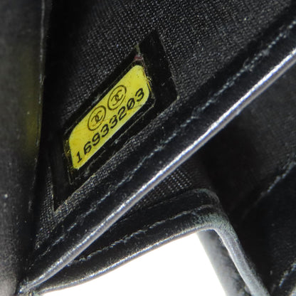 CHANEL シャネル ココマーク シルバー金具 長財布（小銭入れあり） グレインド カーフスキン レディース 中古