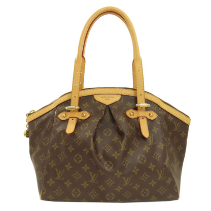 LOUIS VUITTON ルイヴィトン M40144 ティヴォリGM トートバッグ モノグラムキャンバス レディース 中古